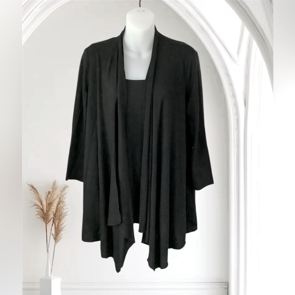 Slinky Brand 2-Piece Jacket and Tank Set